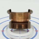 Gut Metallumformung AG  -  Metalldrücken Tiefziehen Drücken Metallumformung Laserschneiden 3D  - Kerzenhalter-Rechaud (015)