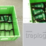 treplog GmbH  -  Behälter Paletten Rollenbehälter Gitteraufsetzrahmen Textilgefache - Textilgefache