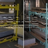 treplog GmbH  -  Behälter Paletten Rollenbehälter Gitteraufsetzrahmen Textilgefache - Rungenpalette