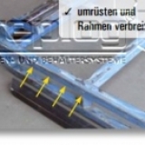 Reparatur von Gestellen