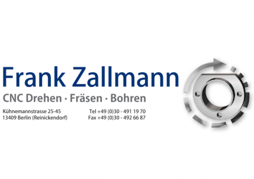 Frank Zallmann CNC Drehen & Fräsen